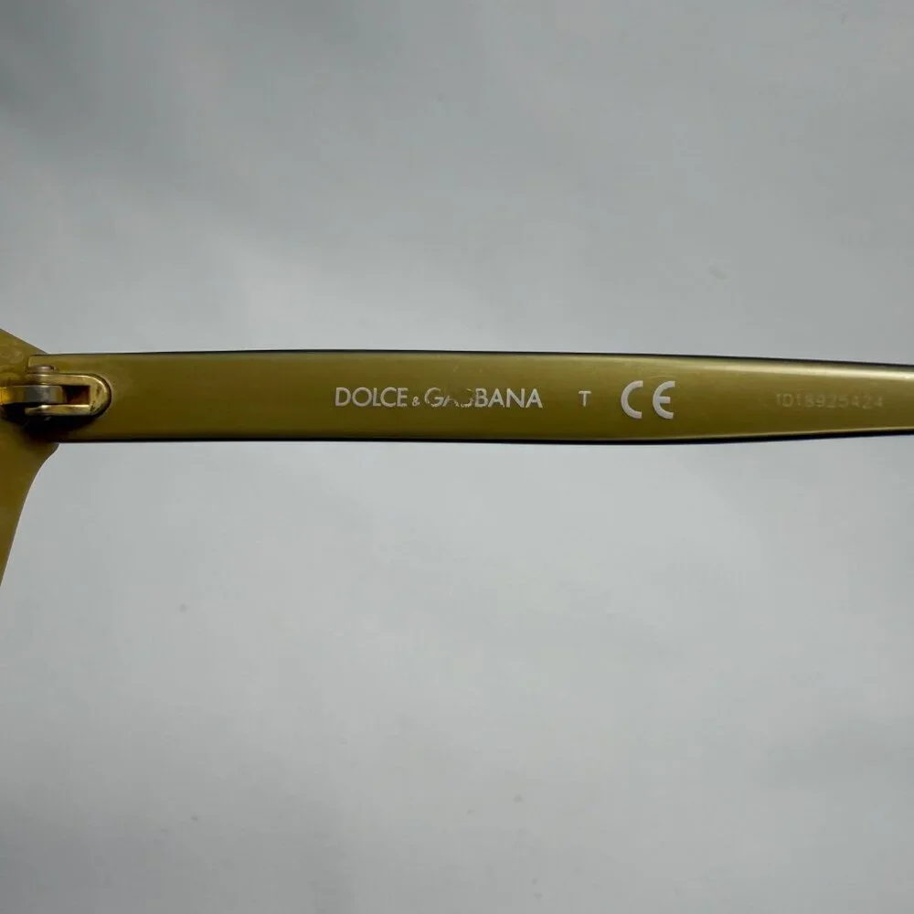 Dolce & Gabbana Green & Yellow Eyeglasses - Frames Only